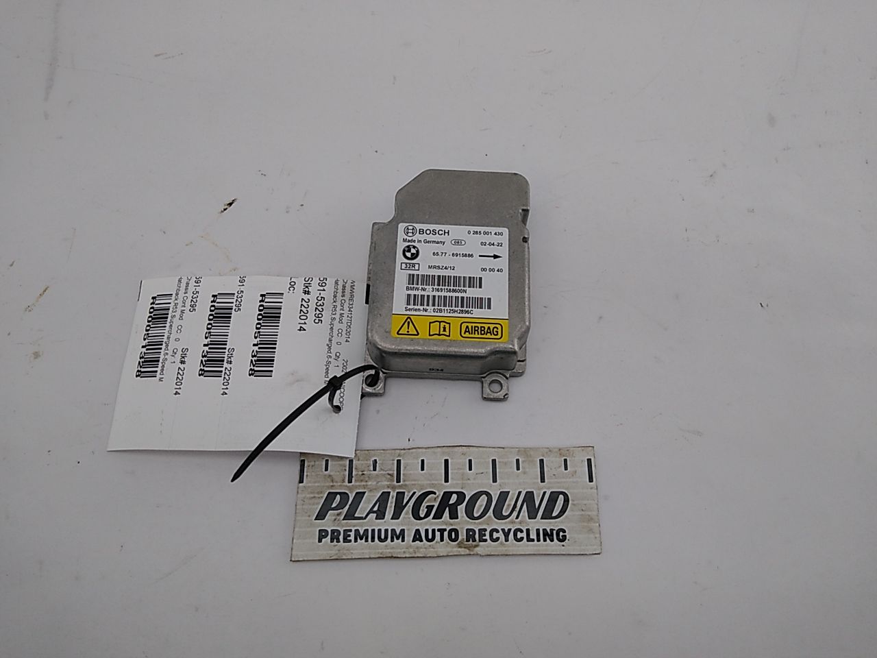 Mini Cooper S Air Bag Control Module