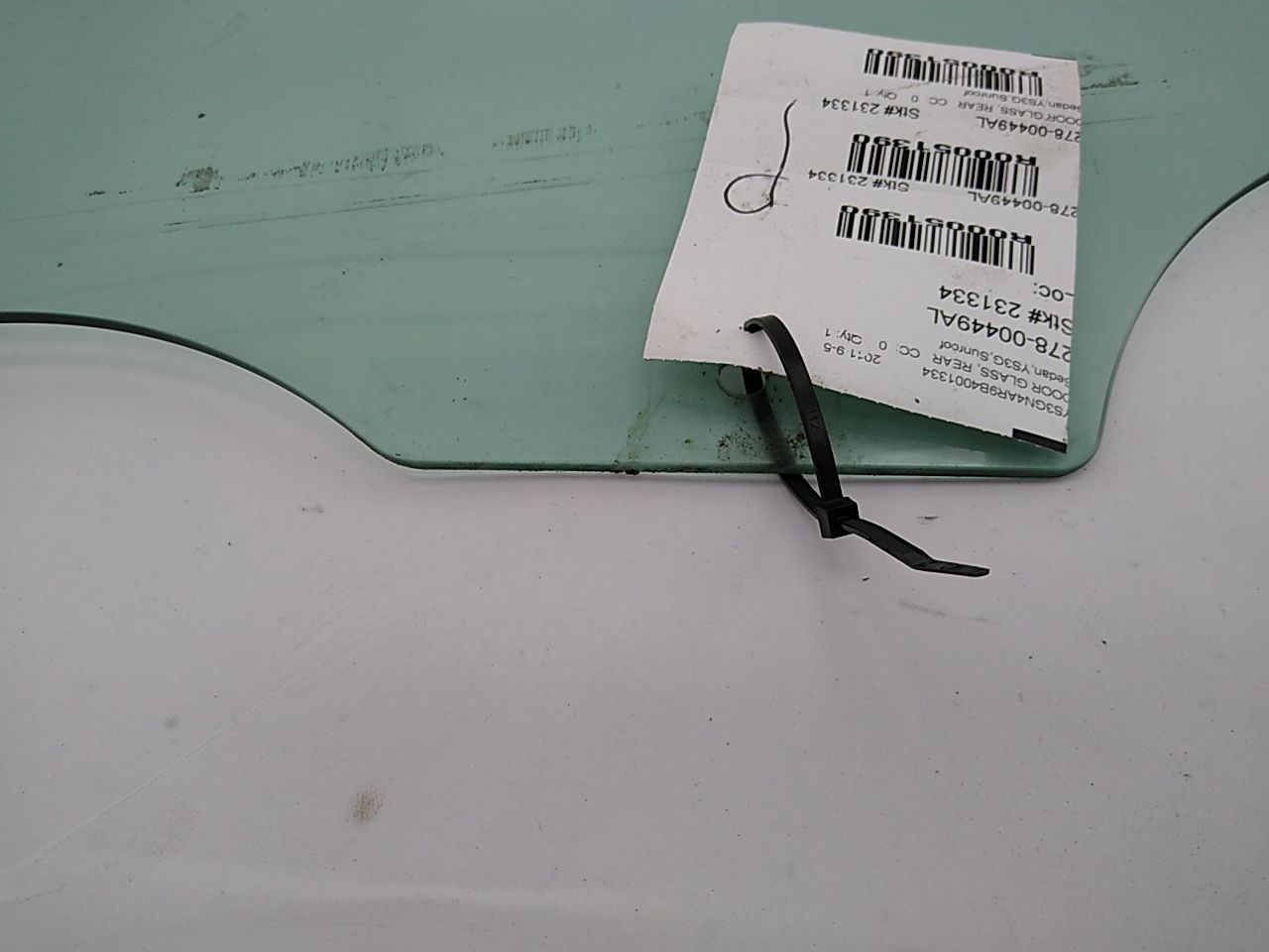 Saab 9-5 Rear Left Door Glass