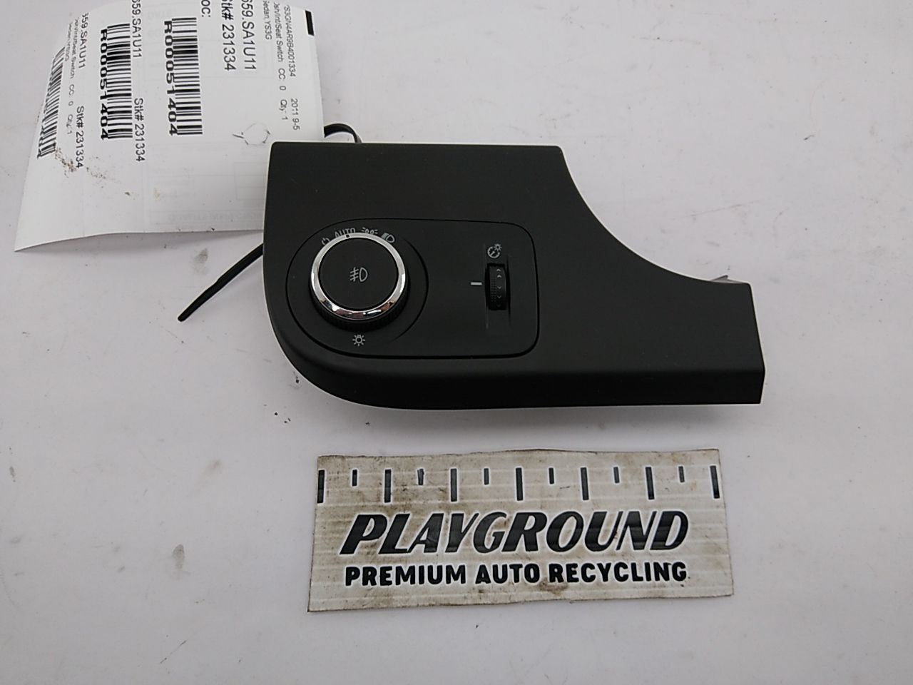 Saab 9-5 Headlight Switch