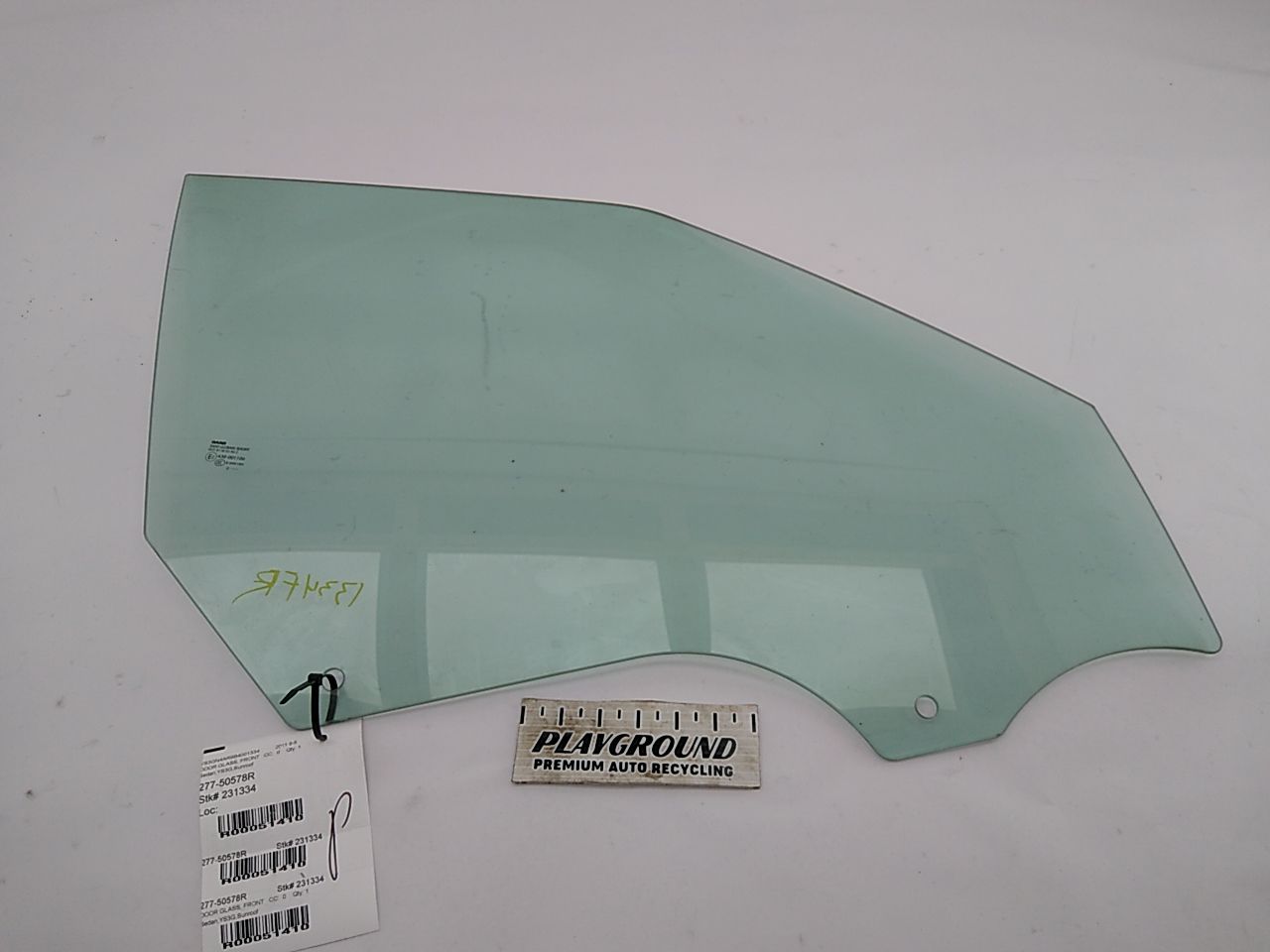 Saab 9-5 Front Right Door Glass