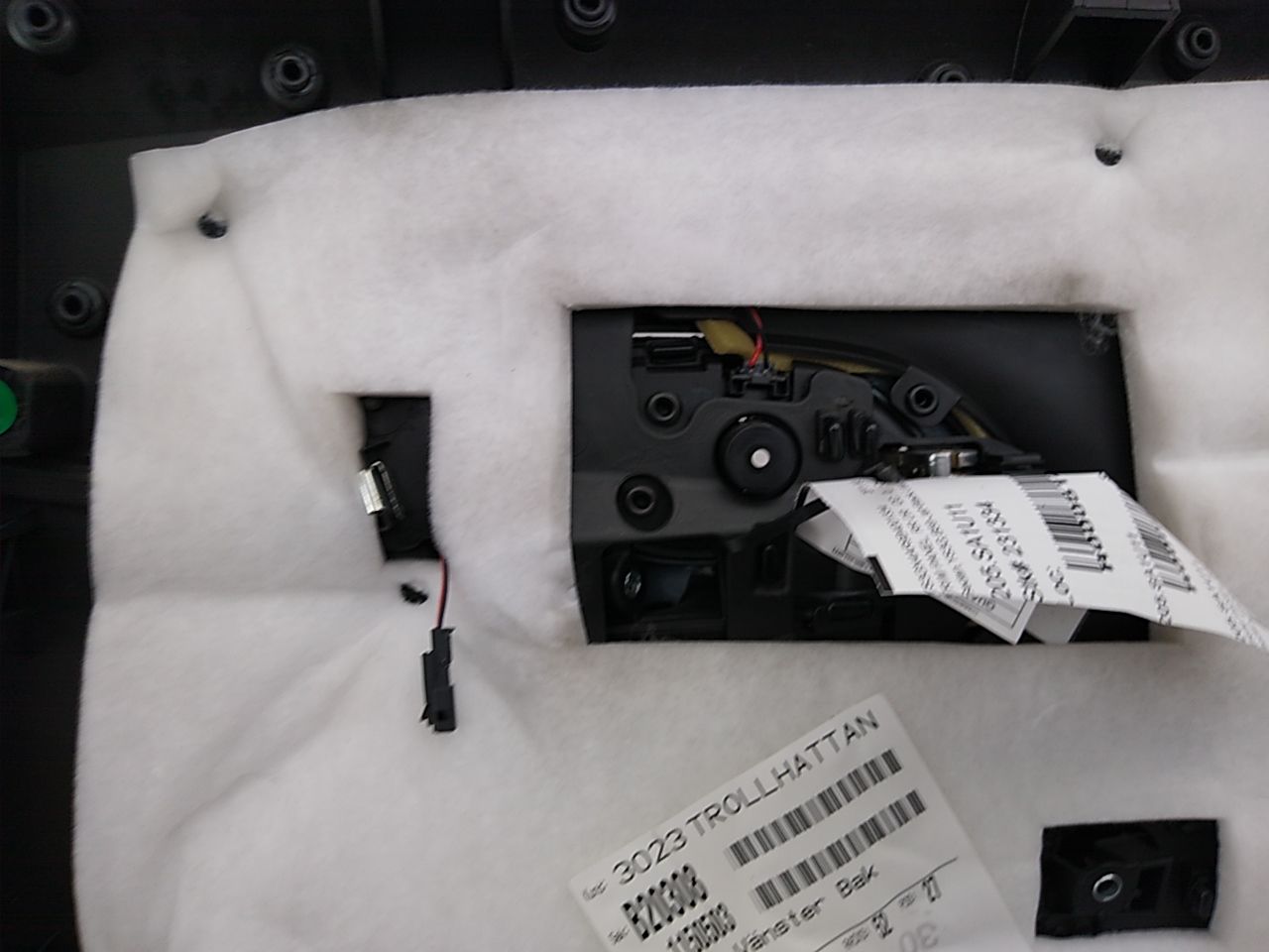 Saab 9-5 Rear Left Door Trim Panel