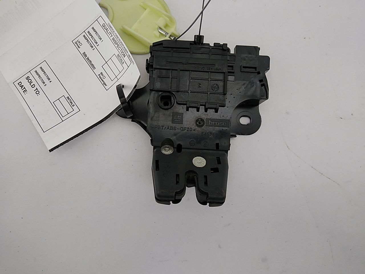 Saab 9-5 Trunk Lid Latch