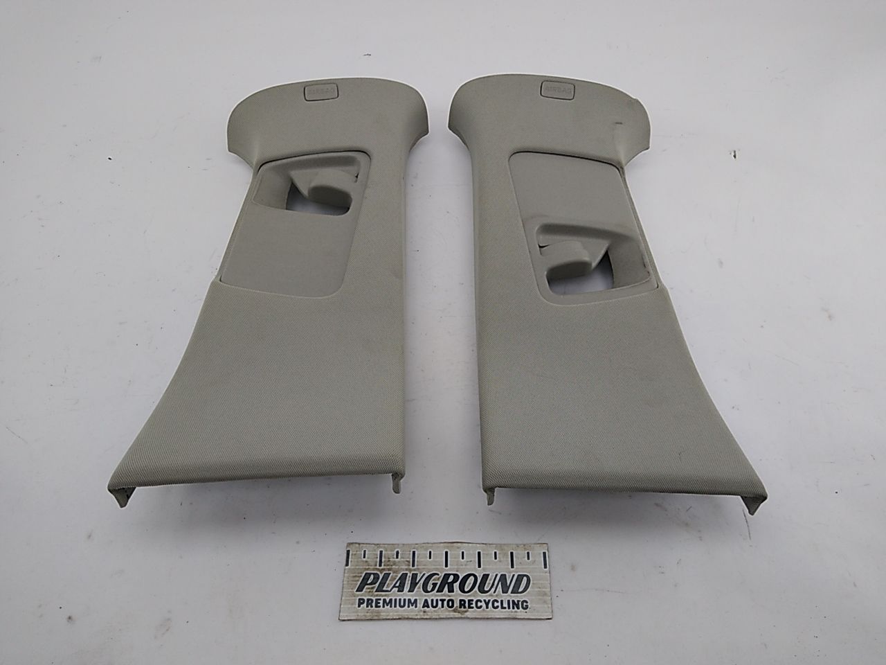 Saab 9-5 Pair Of Interior Center Pillar Seatbelt Cover Trim