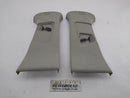 Saab 9-5 Pair Of Interior Center Pillar Seatbelt Cover Trim-1