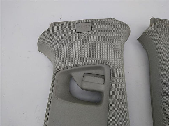 Saab 9-5 Pair Of Interior Center Pillar Seatbelt Cover Trim