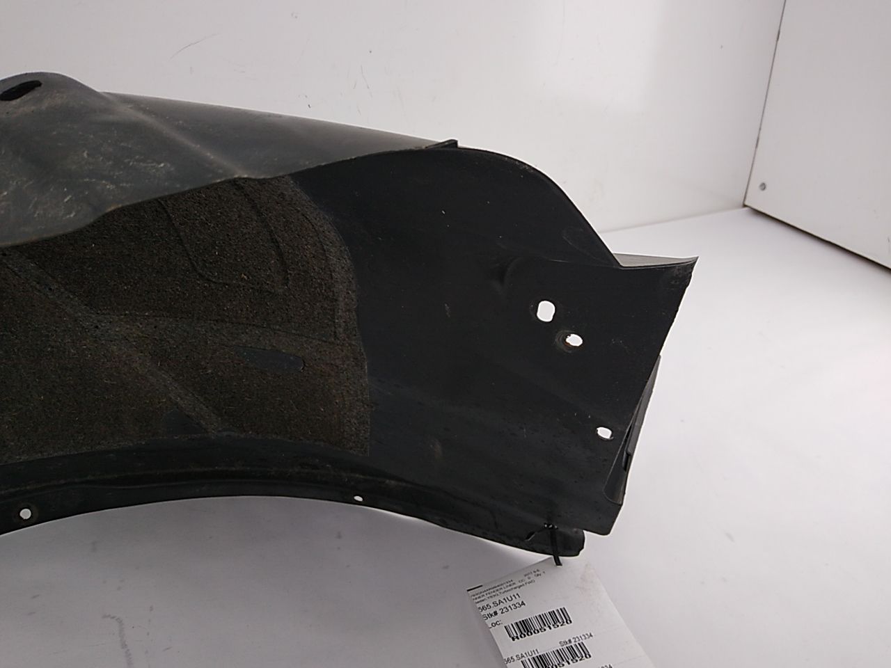 Saab 9-5 Front Right Rear Section Fender Liner