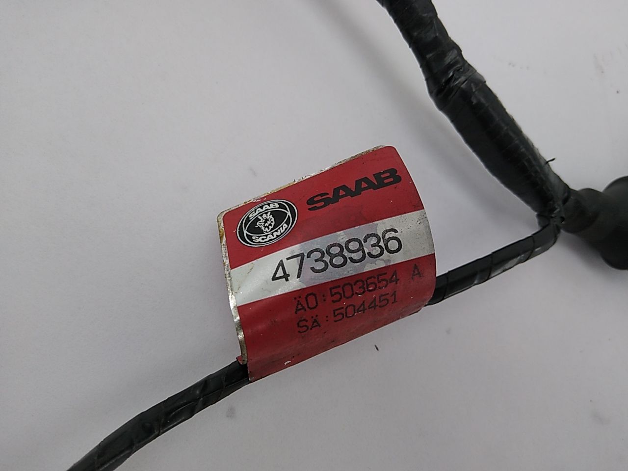 Saab 900 Front Right Door Wire Harness