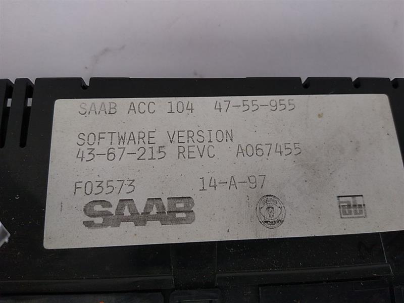 Saab 900 Temperature Control