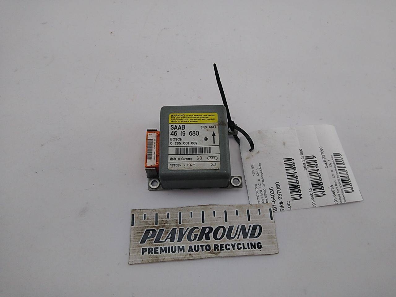 Saab 900 Air Bag Control Module