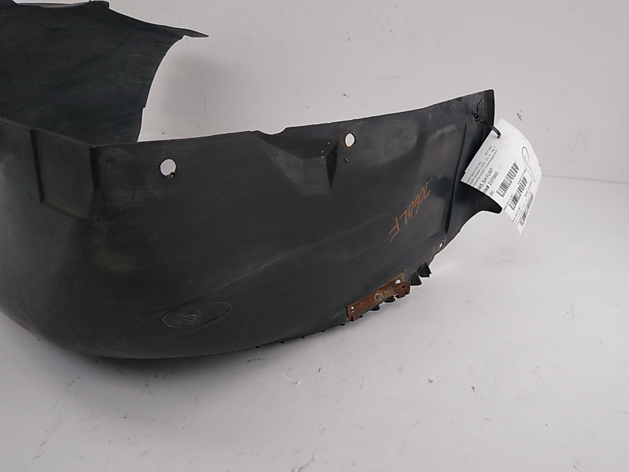 Saab 900 Front Left Fender Liner