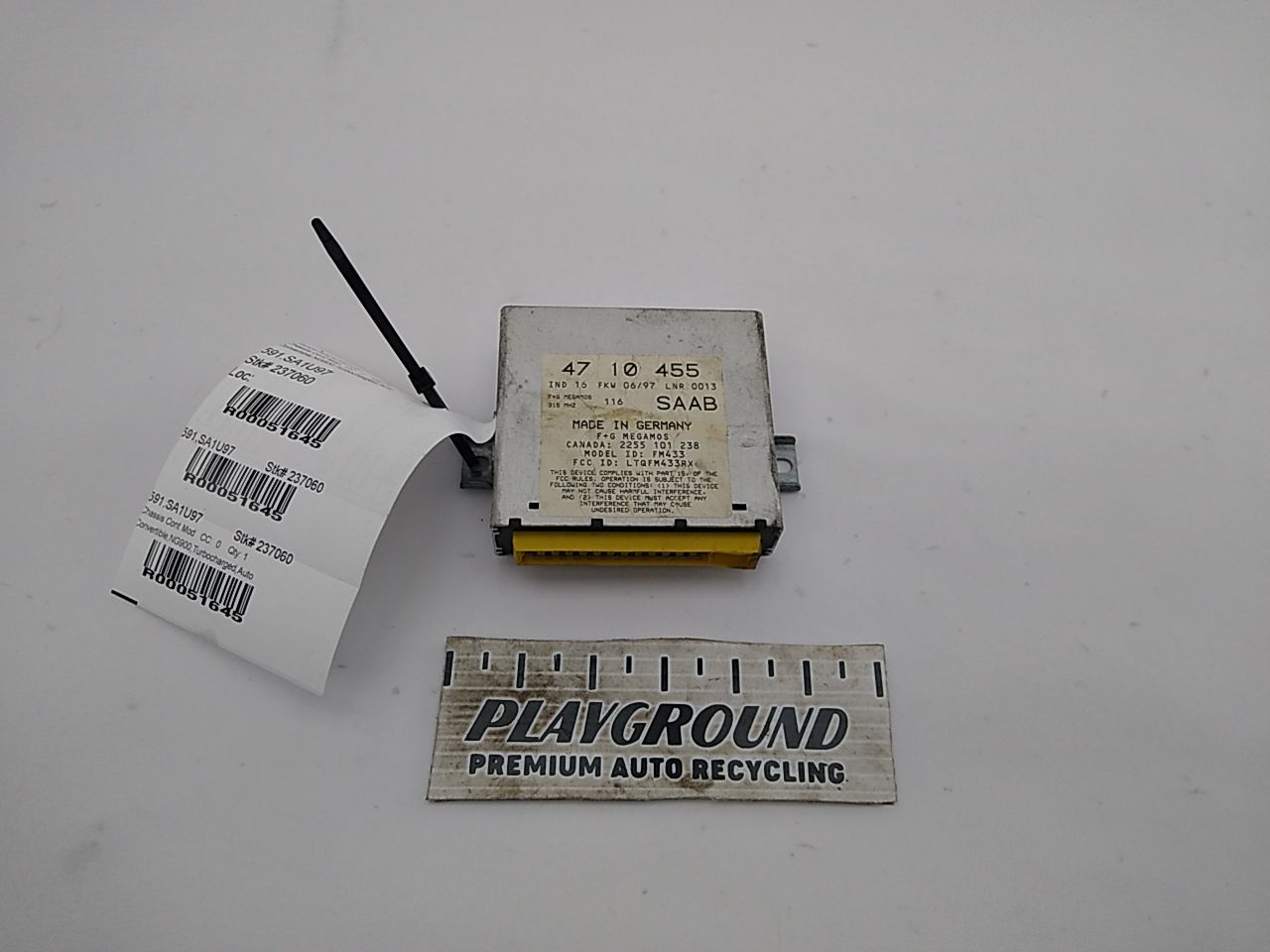 Saab 900 Anti Theft Control Module