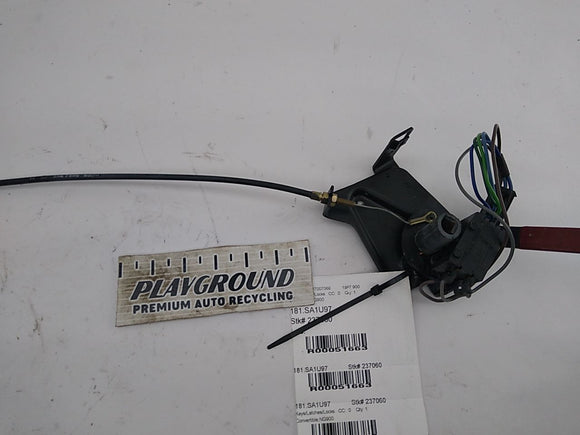 Saab 900 Tonneau Emergency Release