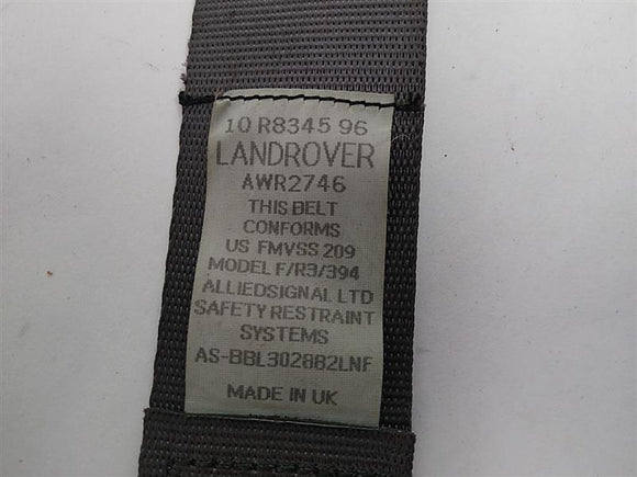 Land Rover Range Rover Pair Of Rear Seat Belts