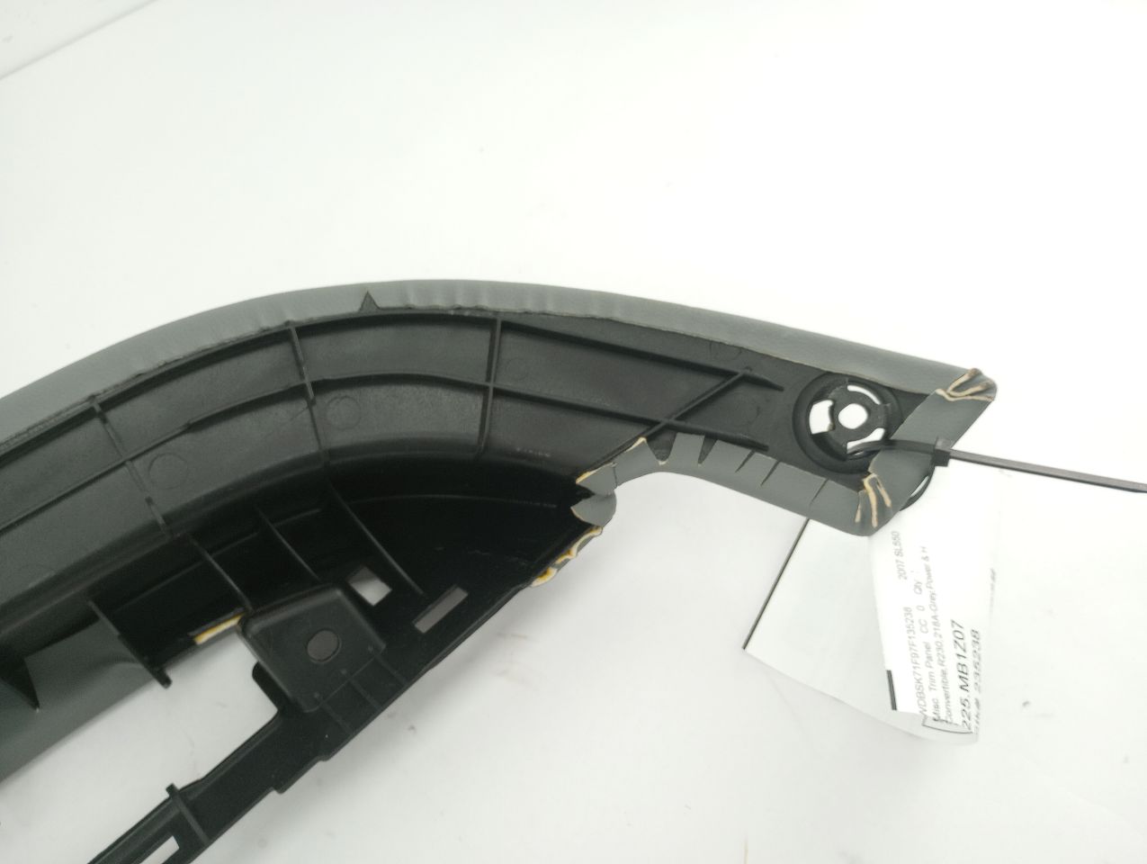 Mercedes SL550 Rear Speaker Trim Cover Panel