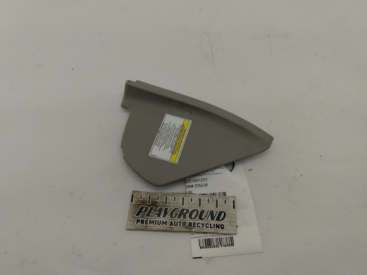 Mercedes SL550 Front Left Dash Panel End Cap