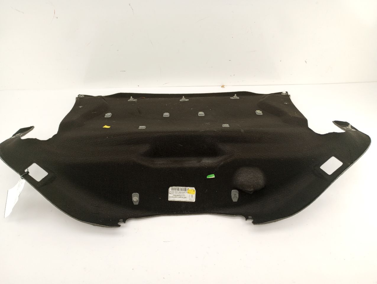 Mercedes SL500 Rear Trunk Carpet Liner