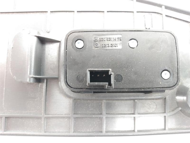 Mercedes SL550 Rear Deck Lid Switch Cover Trim