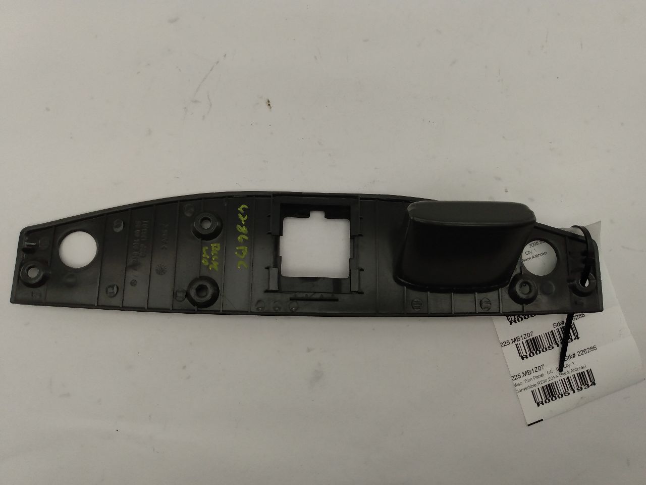 Mercedes SL500 Rear Deck Lid Switch Cover Trim