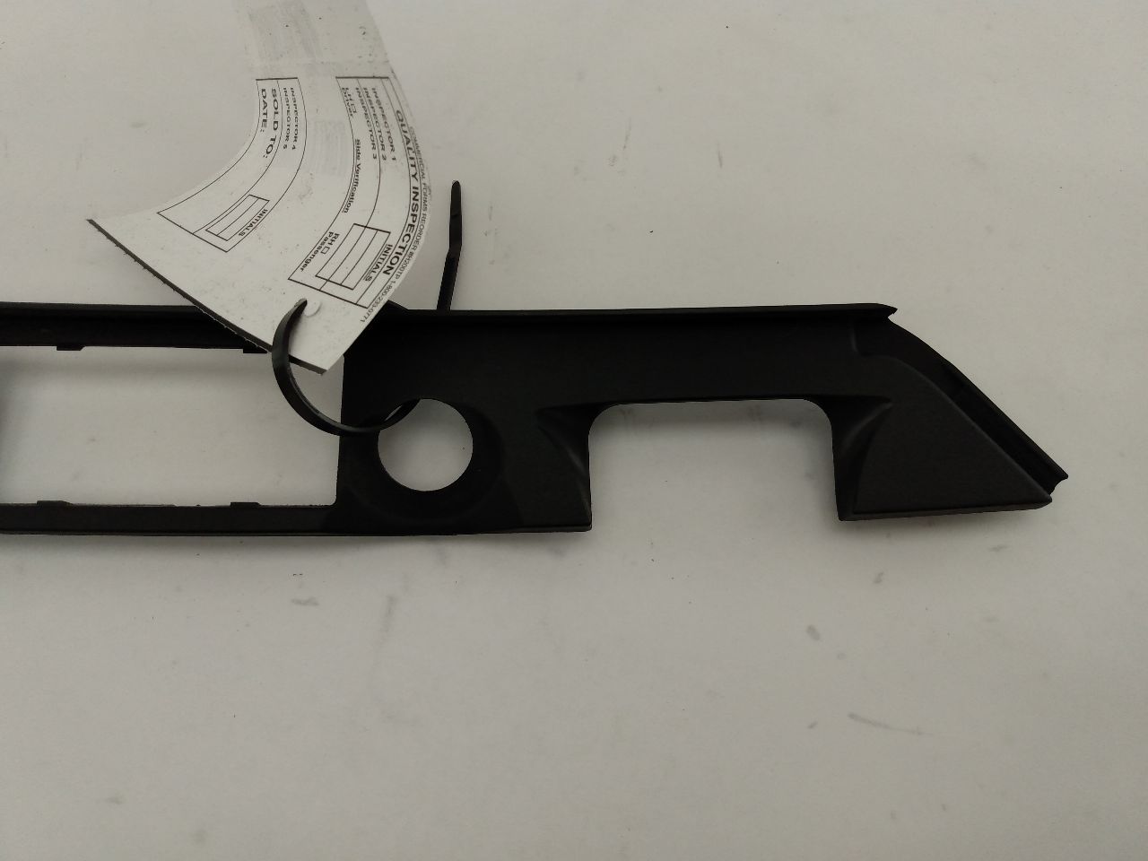 Mercedes SL550 Rear License Plate Trim Bracket