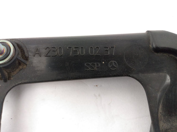 Mercedes SL550 Rear License Plate Trim Bracket