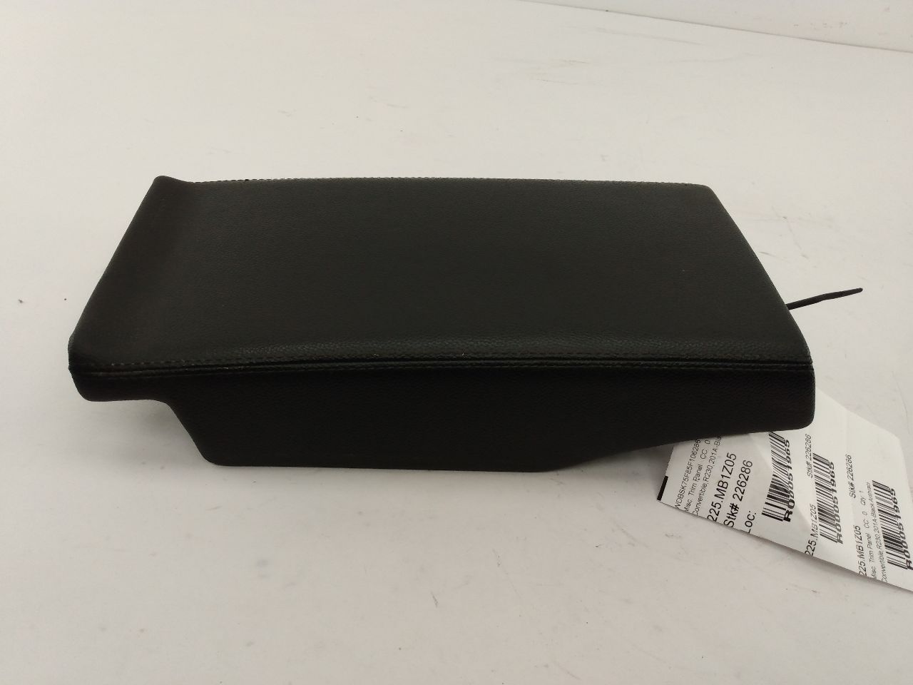 Mercedes SL500 Rear Center Console Arm Panel Storage