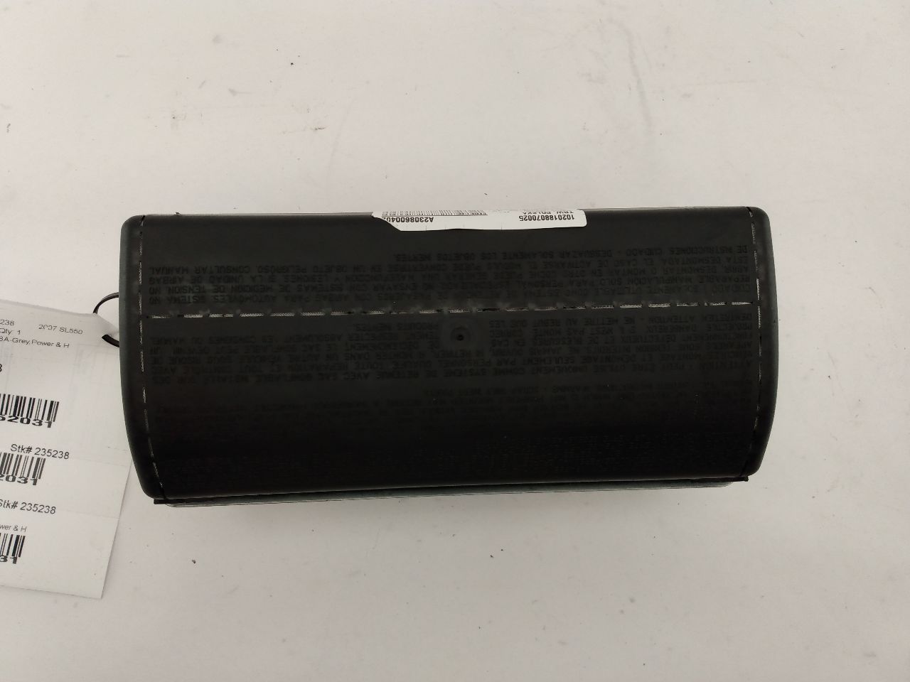 Mercedes SL550 Front Right Dash Air Bag