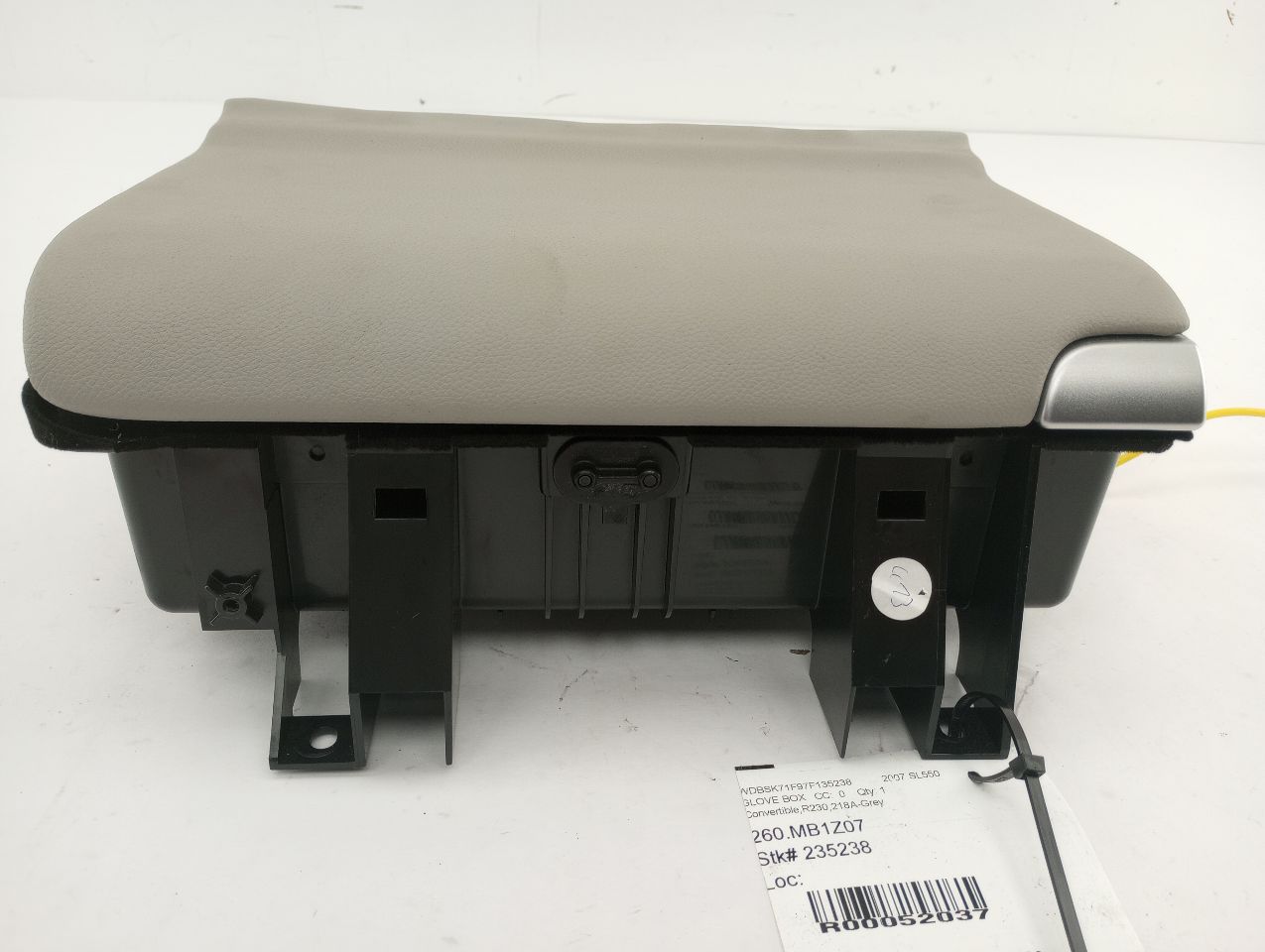 Mercedes SL550 Rear Right Storage Compartment