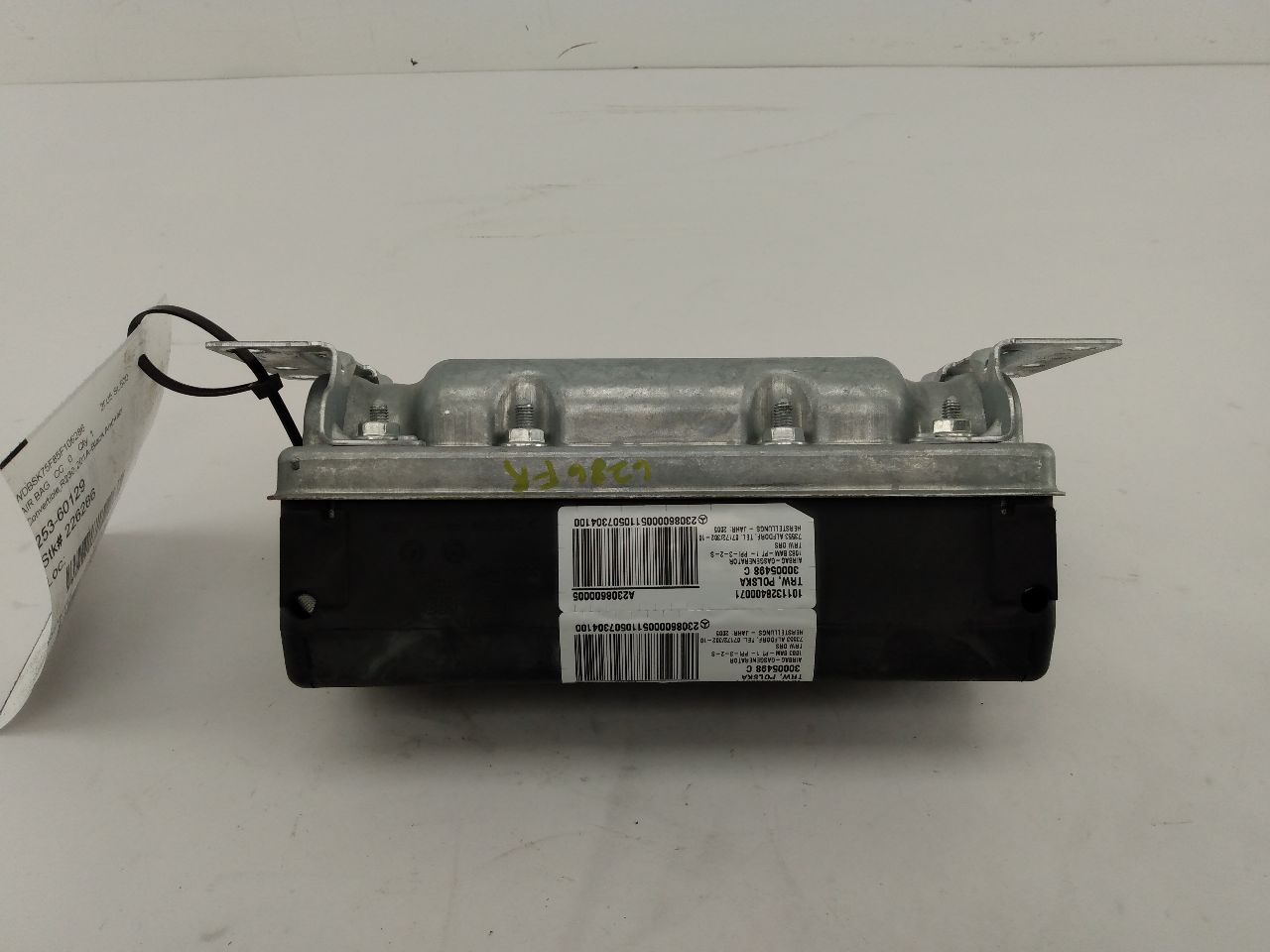 Mercedes SL500 Front Right Dash Air Bag