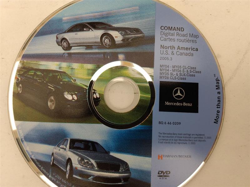 Mercedes SL500 Navigation CD - 0