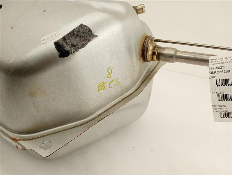 Mercedes SL550 Fuel Tank