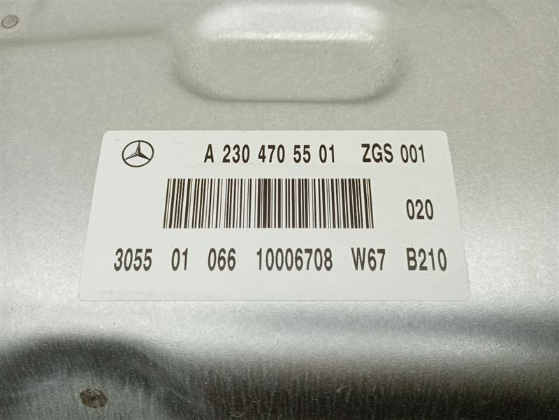 Mercedes SL550 Fuel Tank