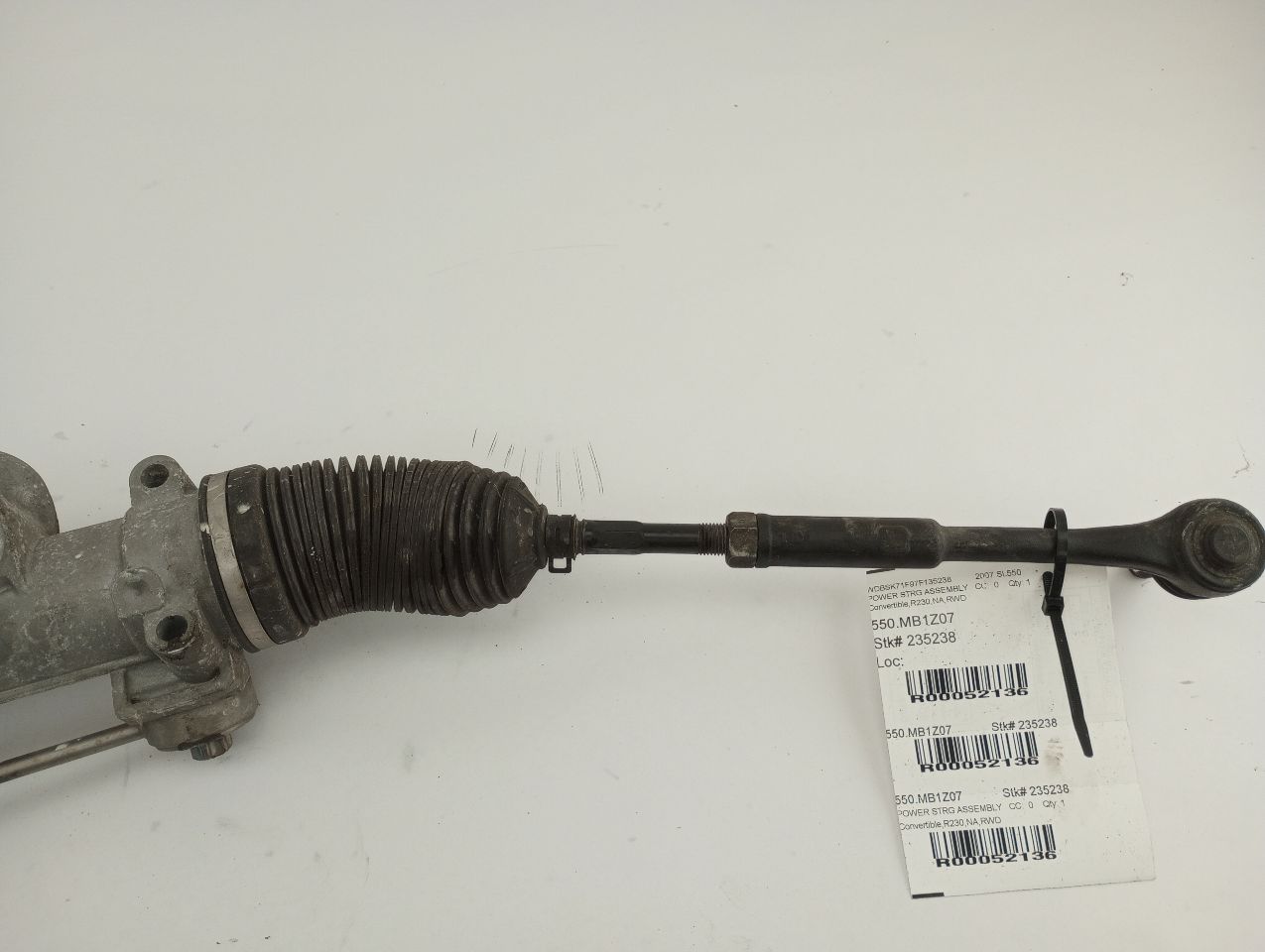 Mercedes SL550 Power Steering Rack (AS IS)