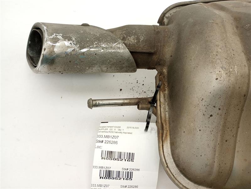 Mercedes SL500 Rear Left Muffler - 0