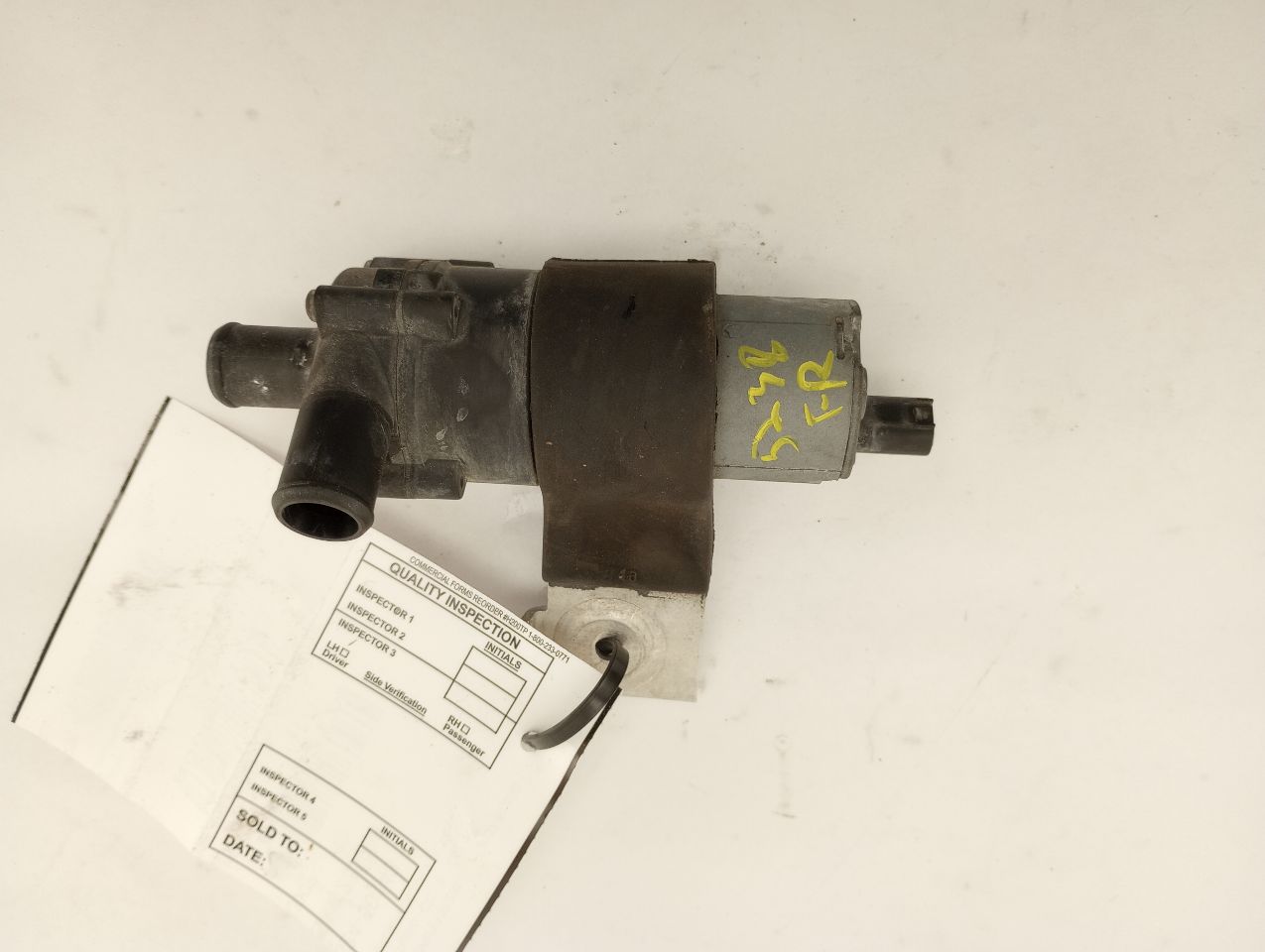 Mercedes SL550 Heater Water Pump Motor