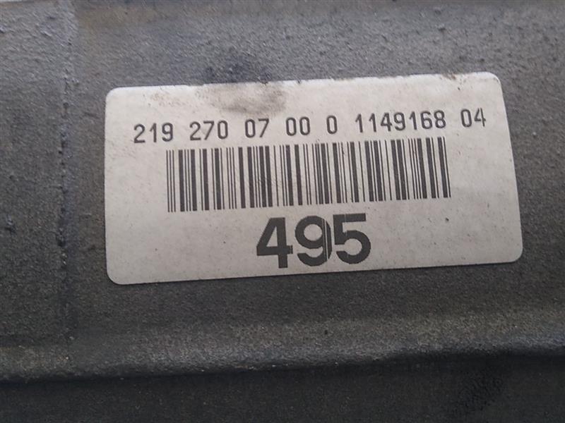 Mercedes SL550 Transmission