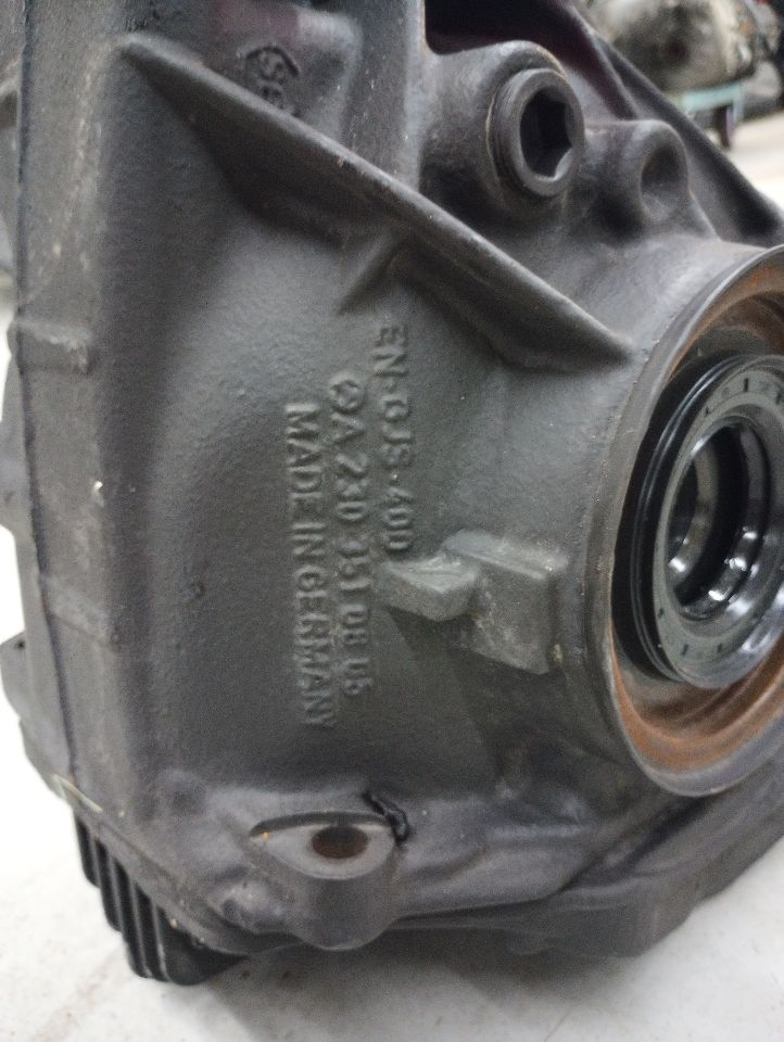 Mercedes SL550 Rear Differential