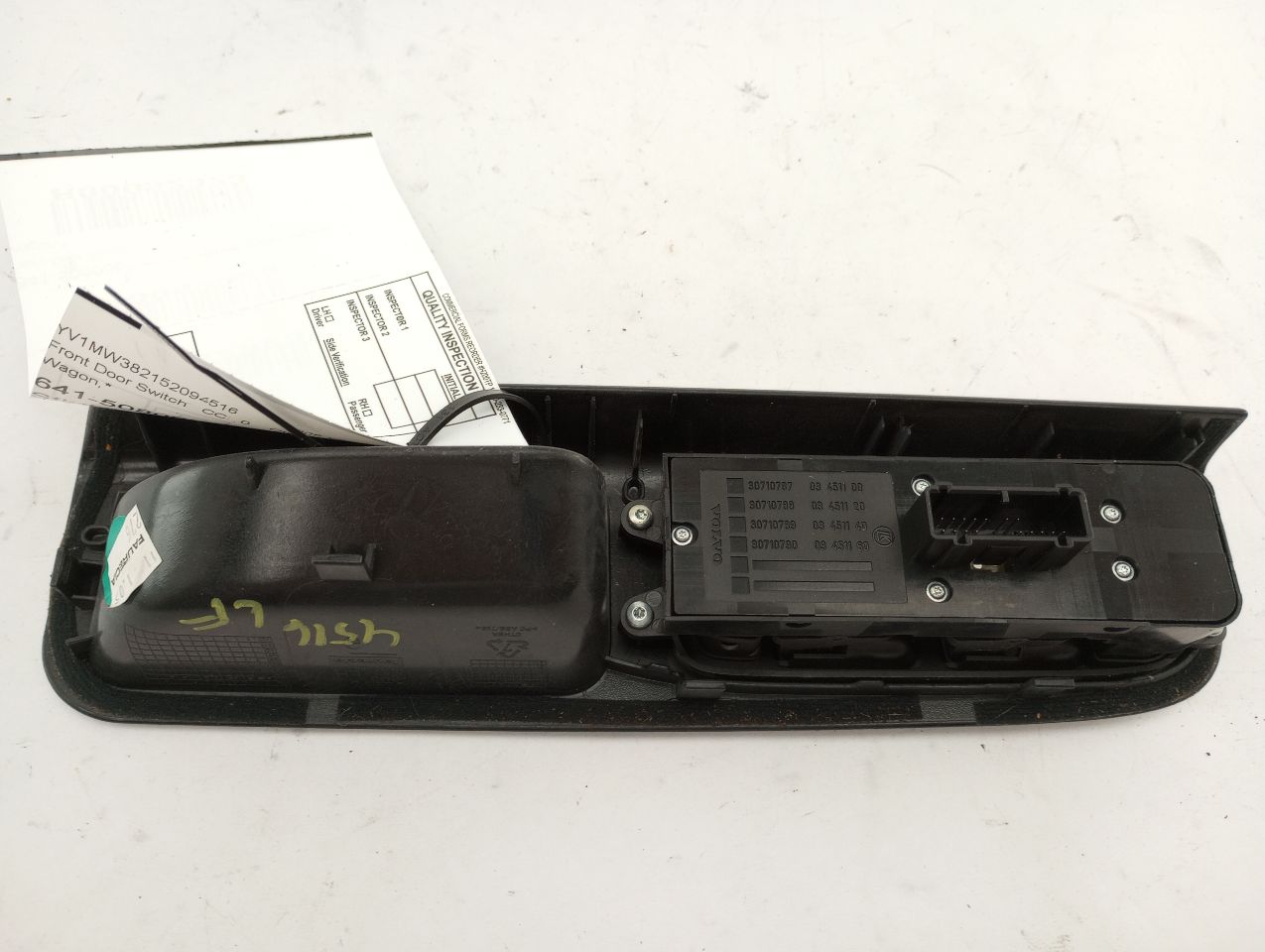 Volvo V50 Front Left Door Window Switch