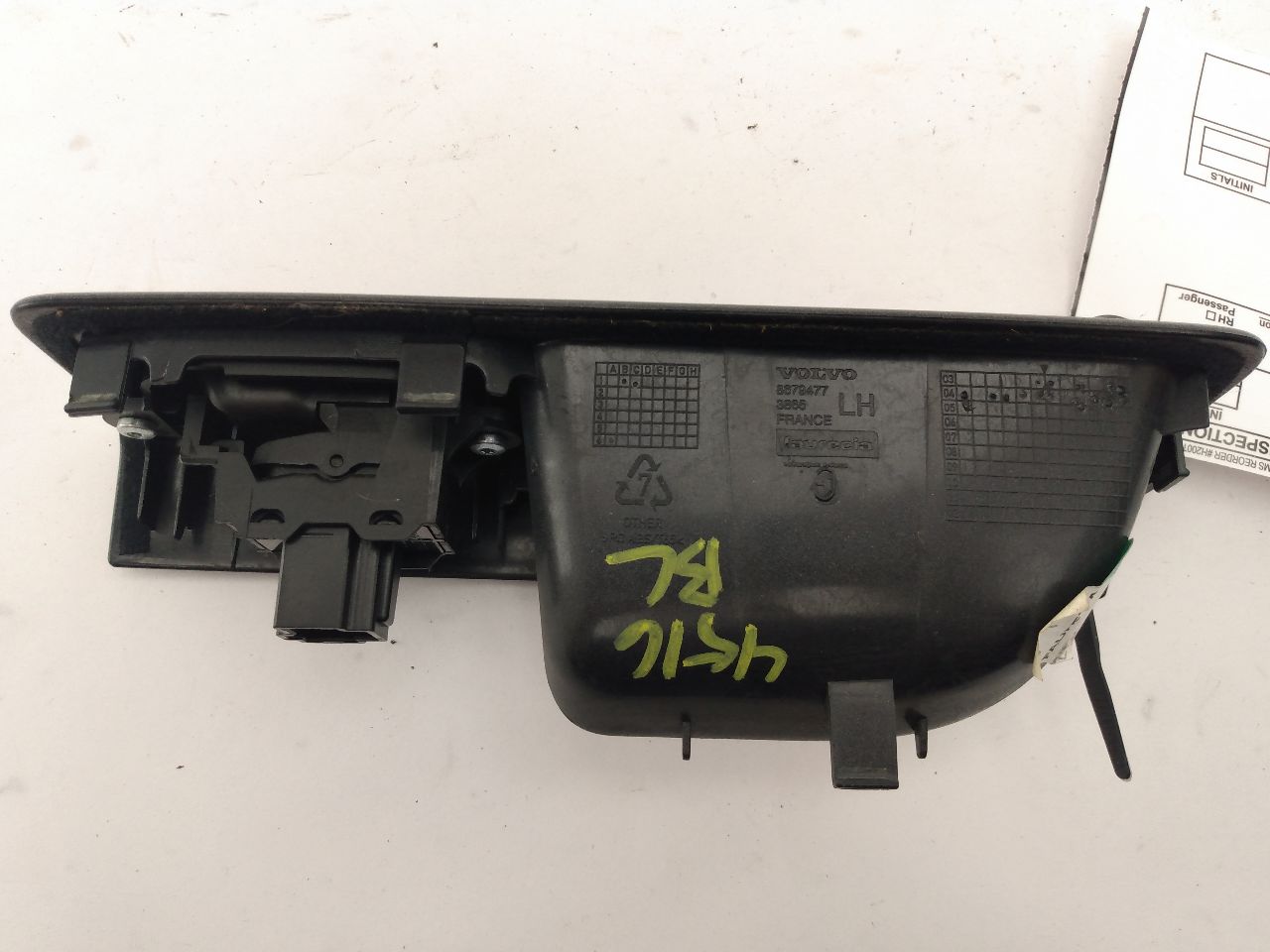 Volvo V50 Rear Left Door Window Switch