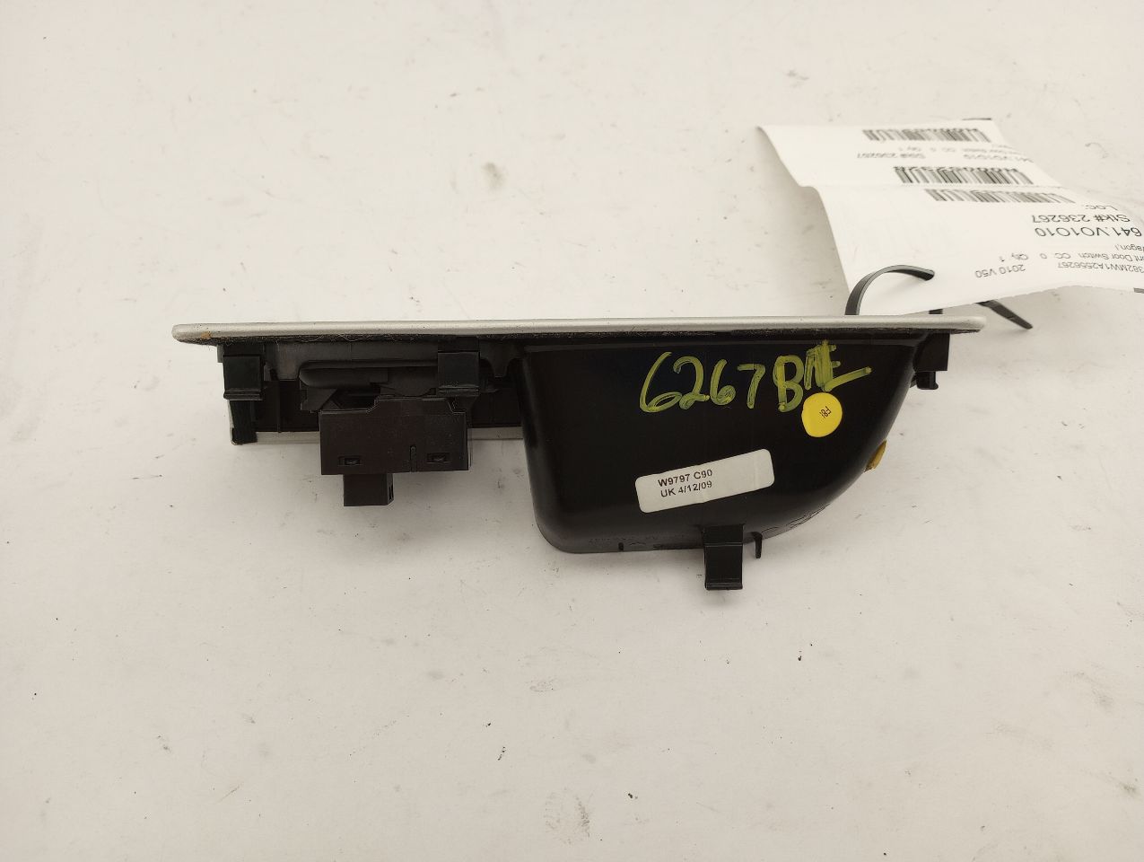 Volvo V50 Rear Left Door Window Switch