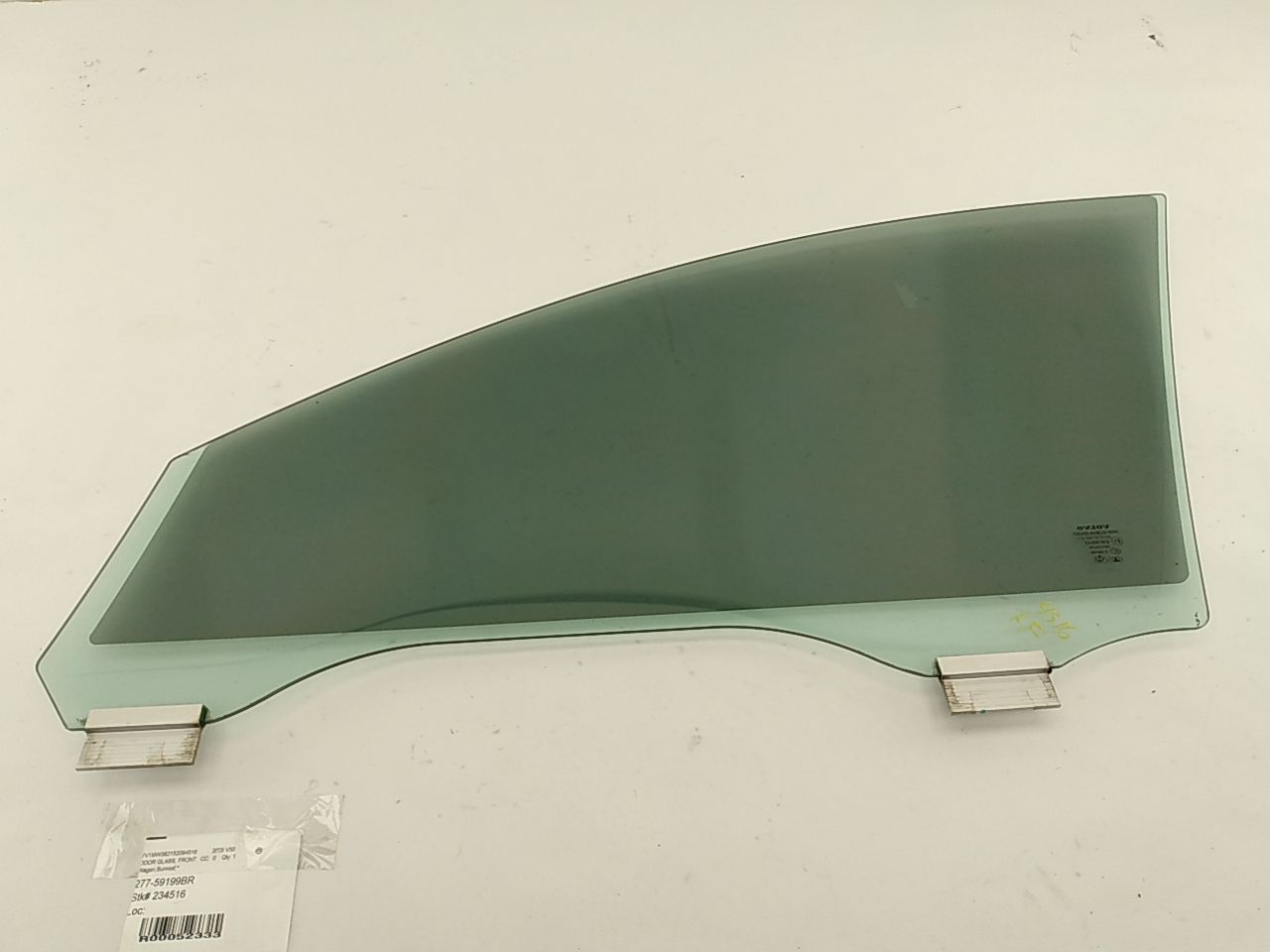 Volvo V50 Front Right Door Glass