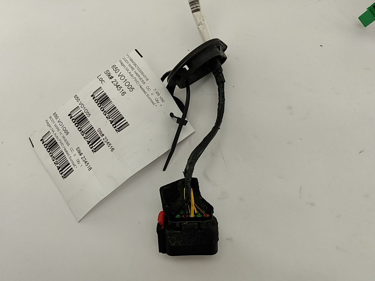 Volvo V50 Front Left Door Wiring Harness - 0