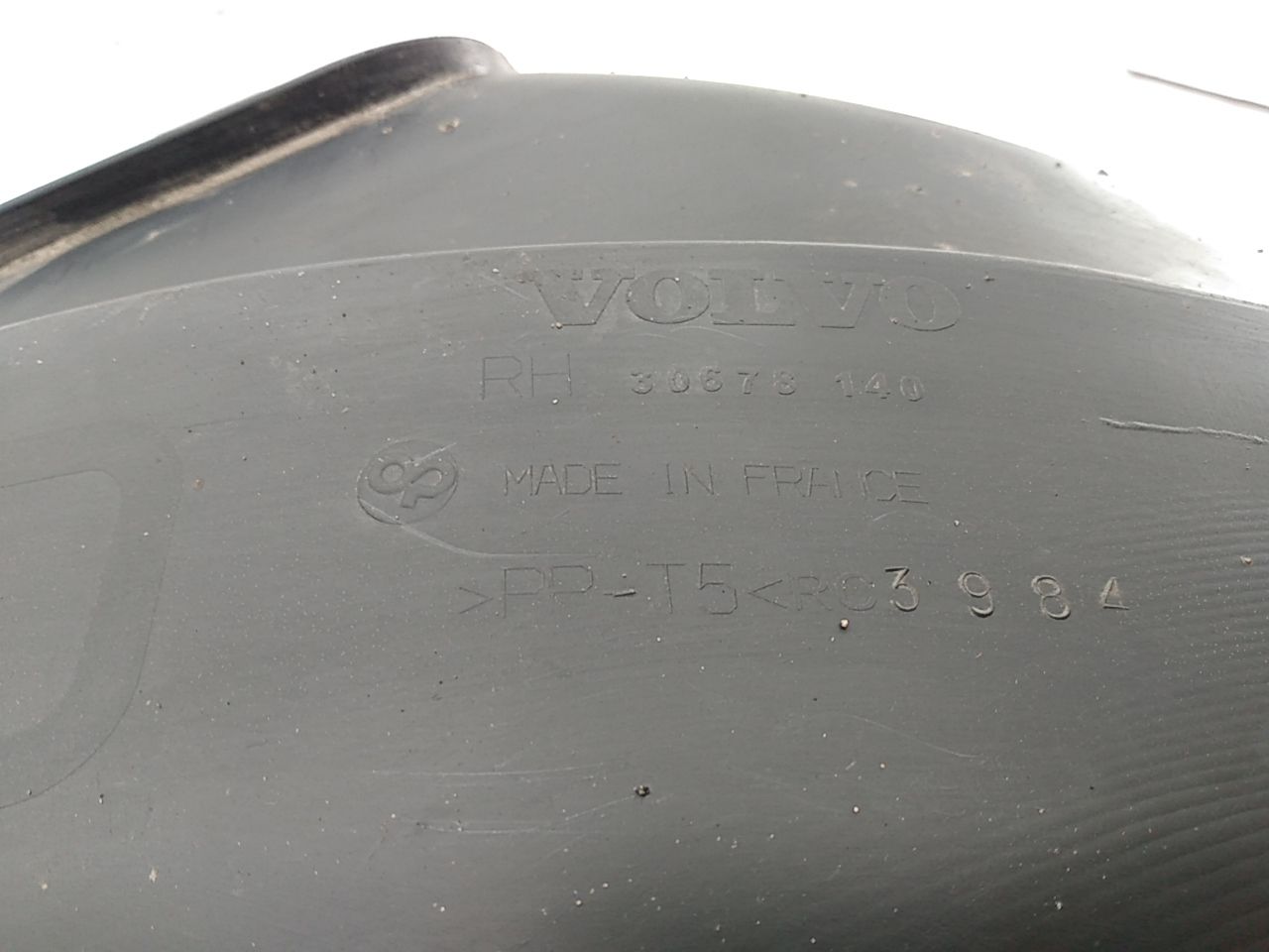 Volvo V50 Rear Right Fender Liner