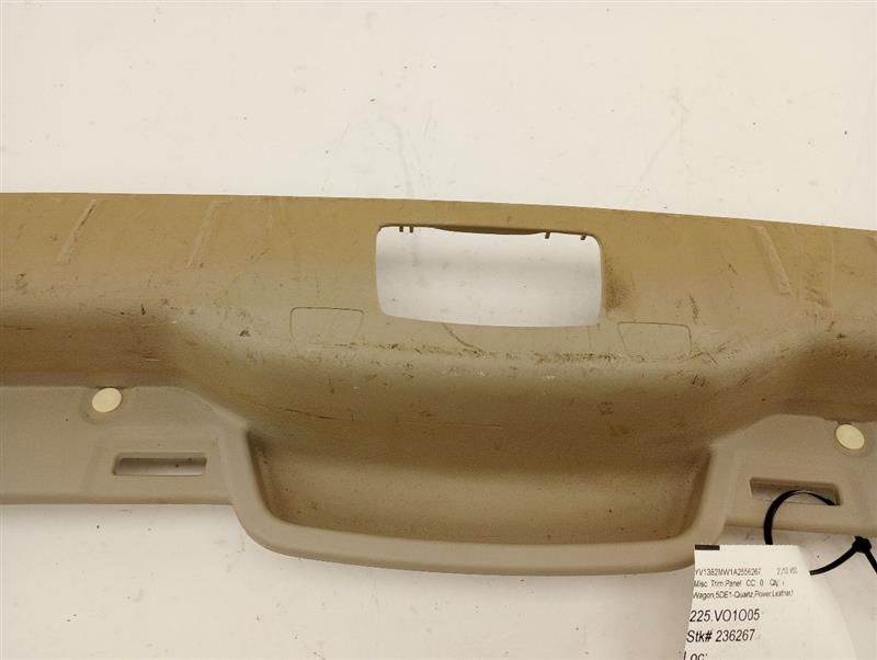 Volvo V50 Trunk Boot Edge Protector Trim