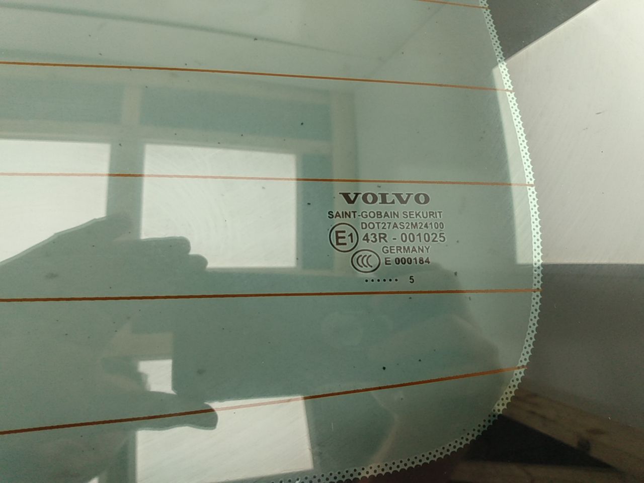 Volvo V50 Rear Hatch Glass