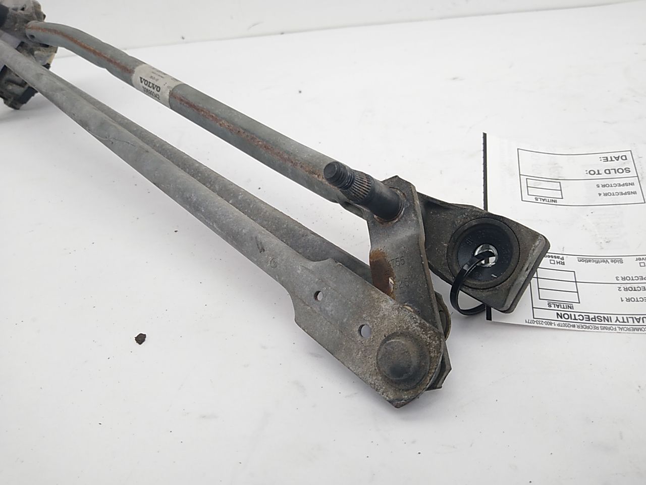 Volvo V50 Windshield Wiper Transmission And Motor