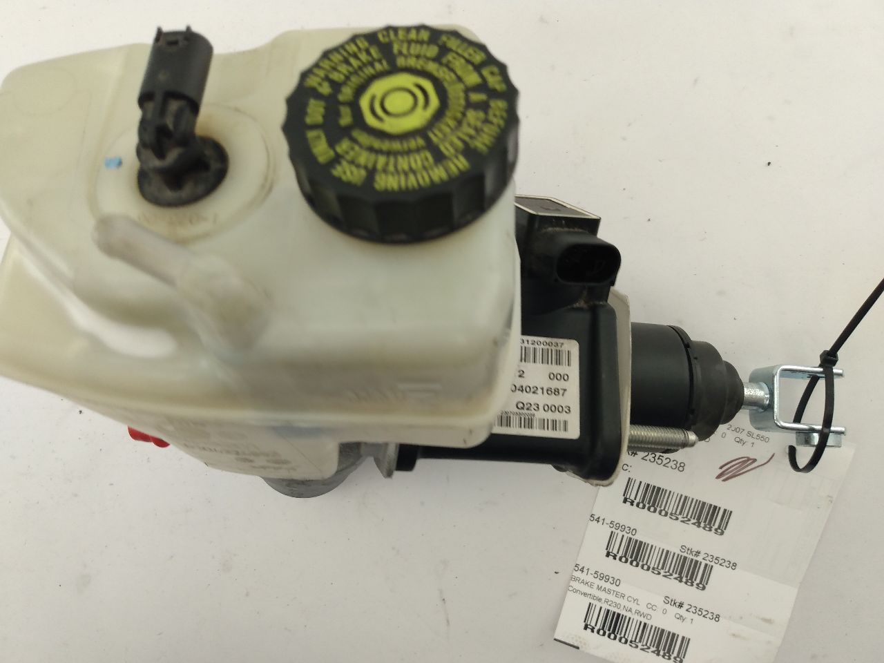 Mercedes SL550 Brake Master Cylinder