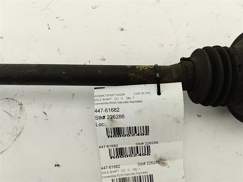 Mercedes SL500 Rear Right Axle Shaft