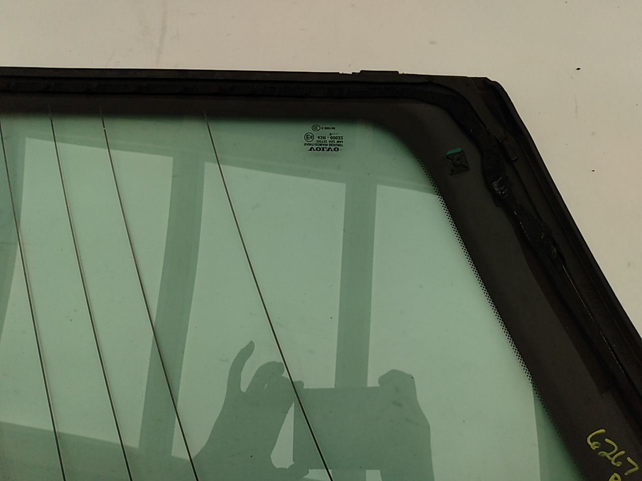 Volvo V50 Rear Right Quarter Glass