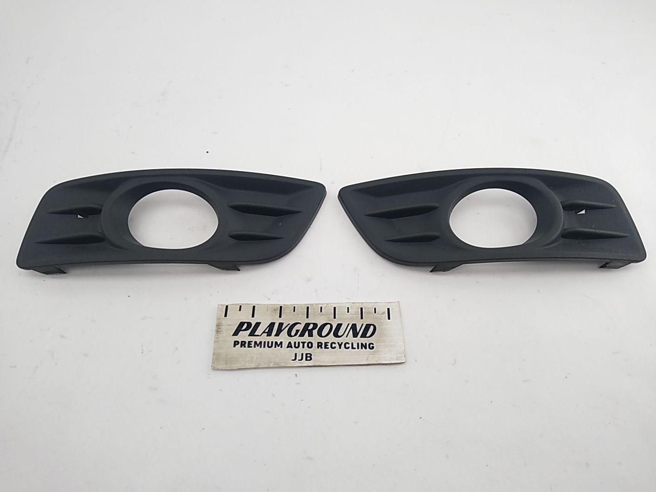 Volvo V50 Pair Of Front Bumper Fog Light Cover Trim