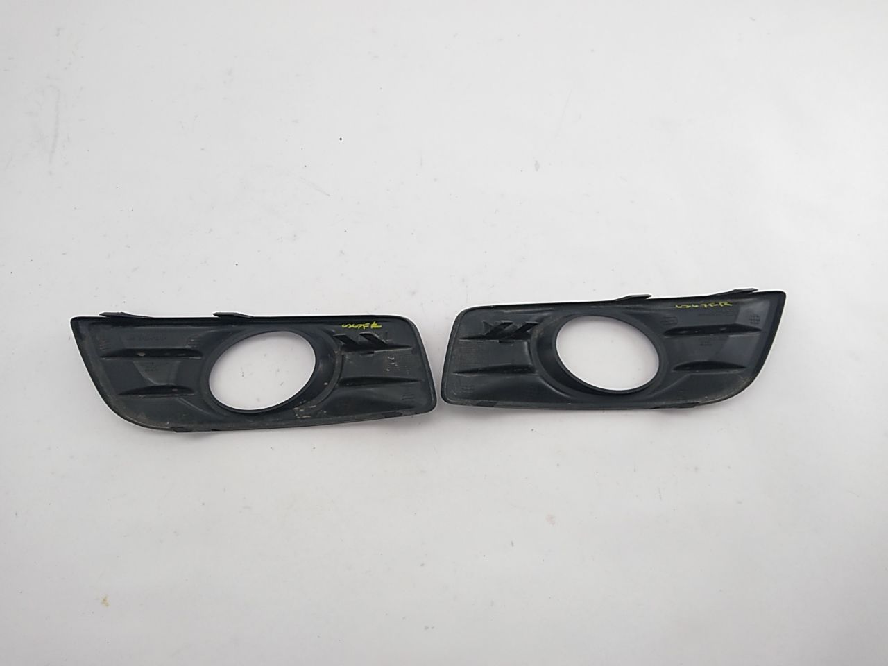 Volvo V50 Pair Of Front Bumper Fog Light Cover Trim